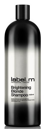 Label.m Brightening Blonde Shampoo MAXI - šampon pro zářivou blond barvu 1000 ml