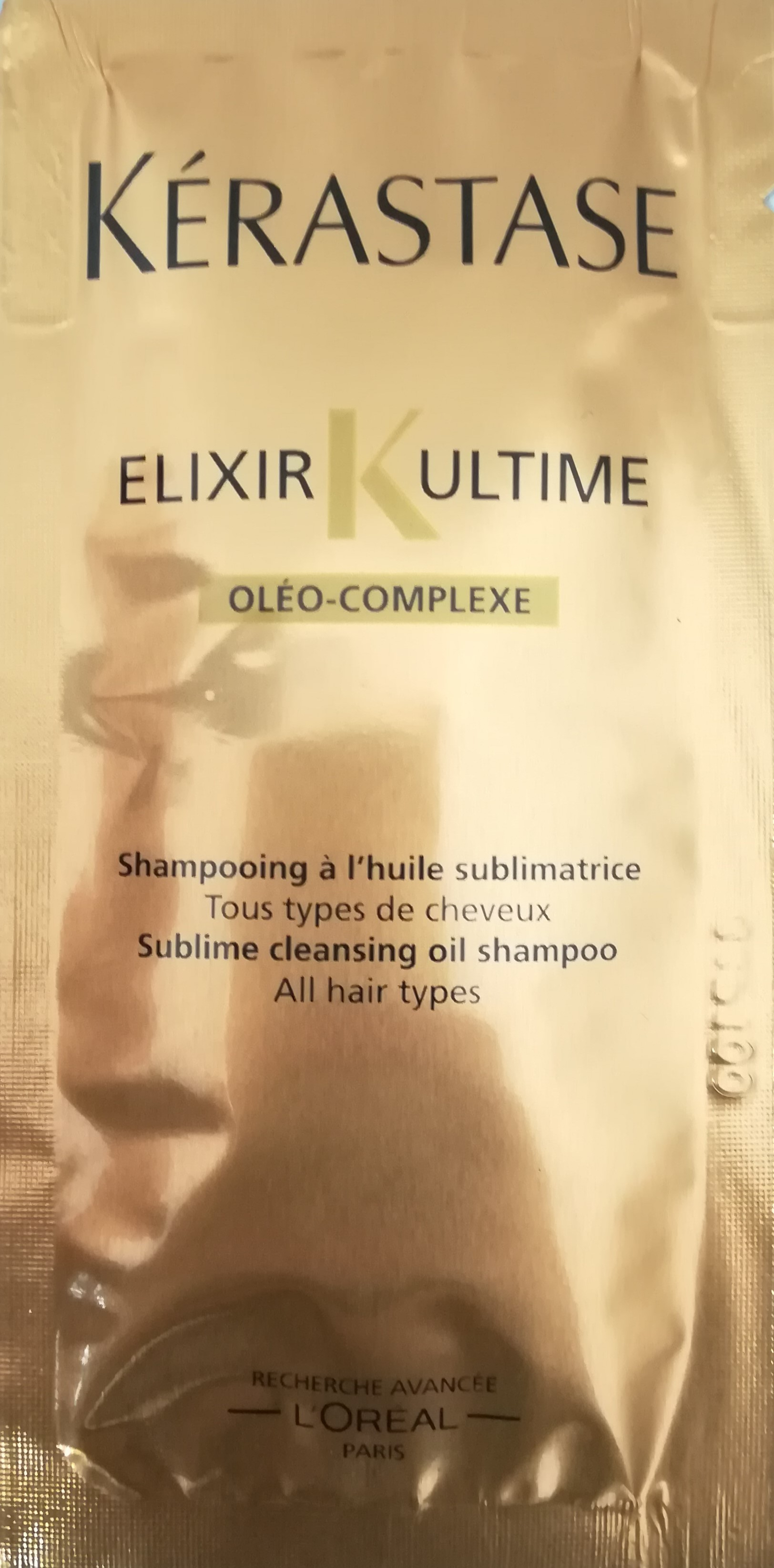 Elixir Ultime Bain Oléo Sublime Cleansing Sachet » PRO 